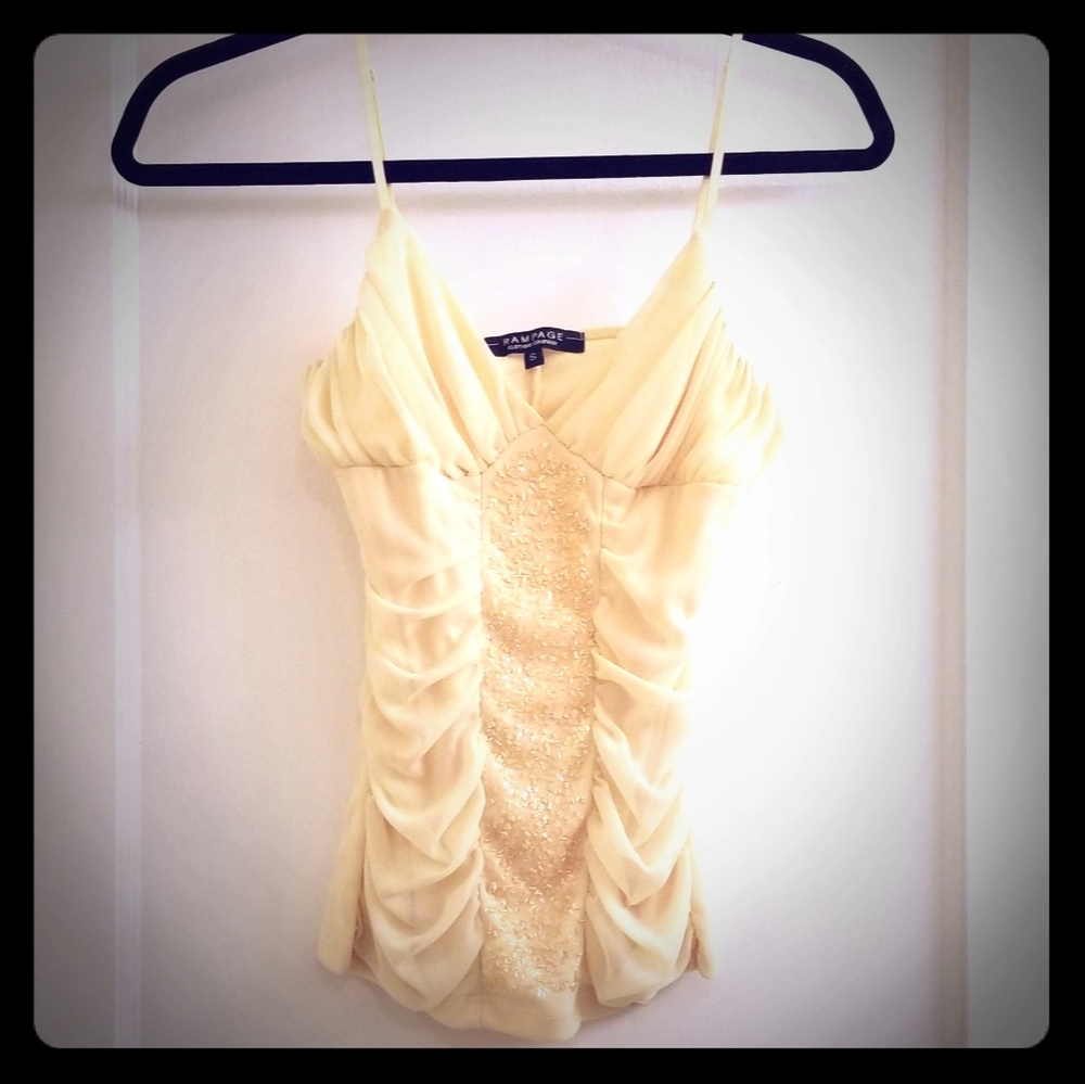 2 for 1 deal! Dressy beaded top